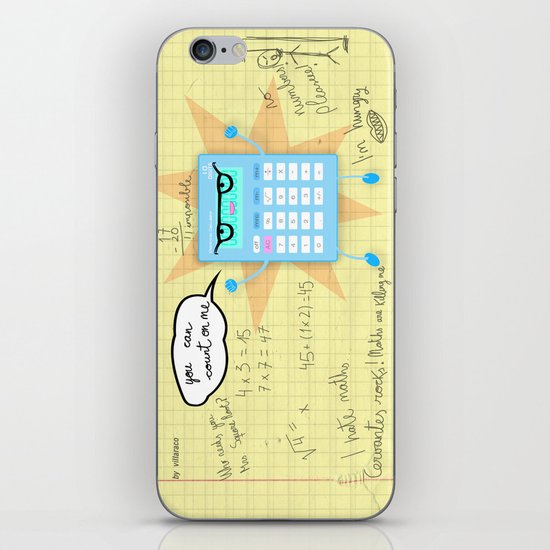 You can count on me! iPhone & iPod Skin