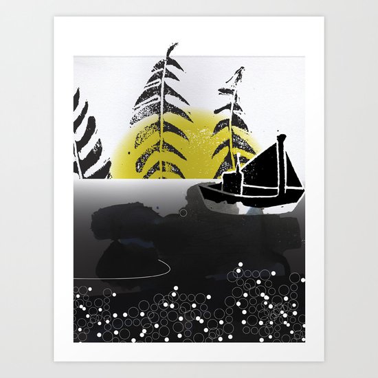 sailing Art Print