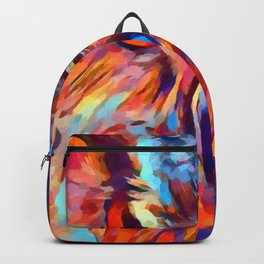 Owl Watercolor Backpack