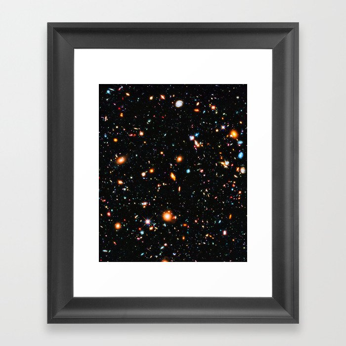 Hubble Extreme Deep Field Framed Art Print By Waynesworld