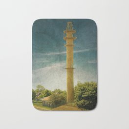 DE - Niedersachsen Old lighthouse in Schillig Bath Mat | Leuchtturm, Nordseekueste, Alterleuchtturm, Texture, Wangerland, Textured, Lighthouse, Nordsee, Photo, Alt 