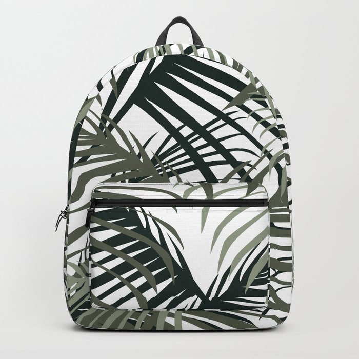 Palm blad grön Backpack