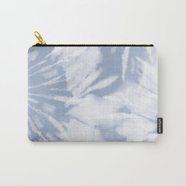 blue grey soft tie dye Carry-All Pouch