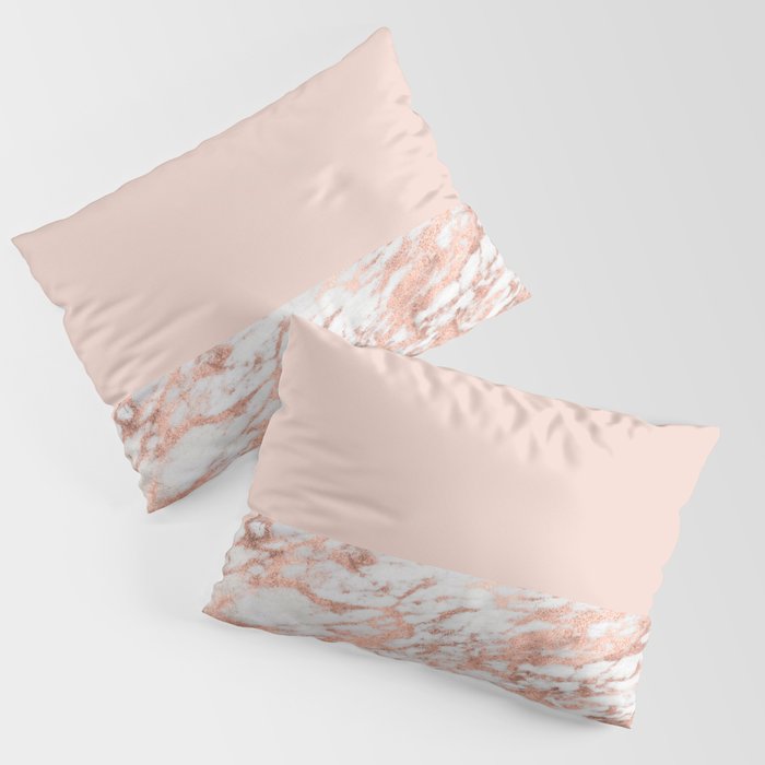 Rose gold bed cushions on sale