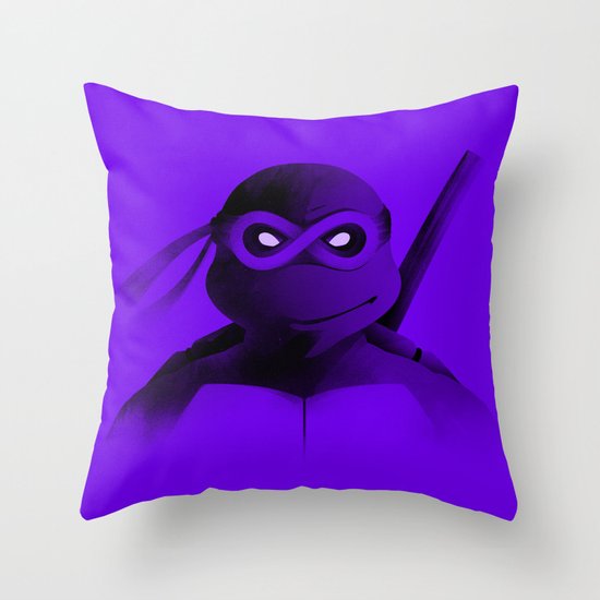 Donatello Forever Throw Pillow