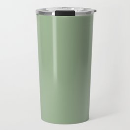 Solid Color SAGE GREEN  Travel Mug
