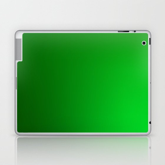 7 Green Gradient Background 220713 Valourine Digital Design Laptop & iPad Skin