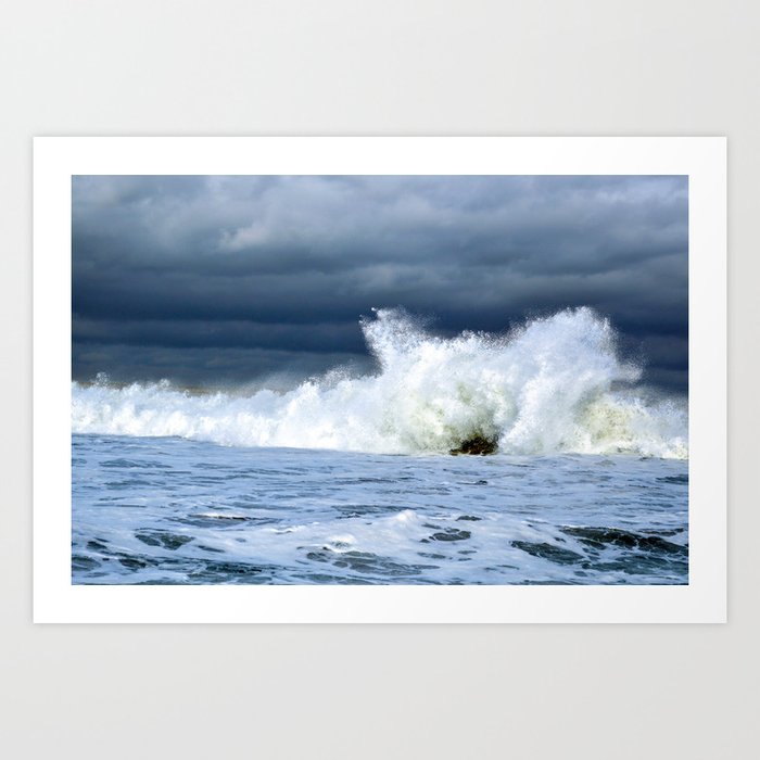 Stormy Ocean Art Print