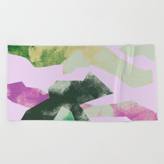 Camouflage IV Beach Towel