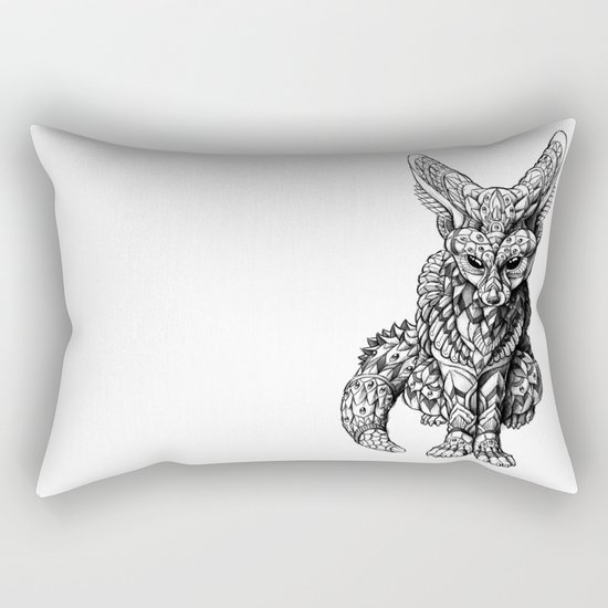 Fennec Fox Rectangular Pillow