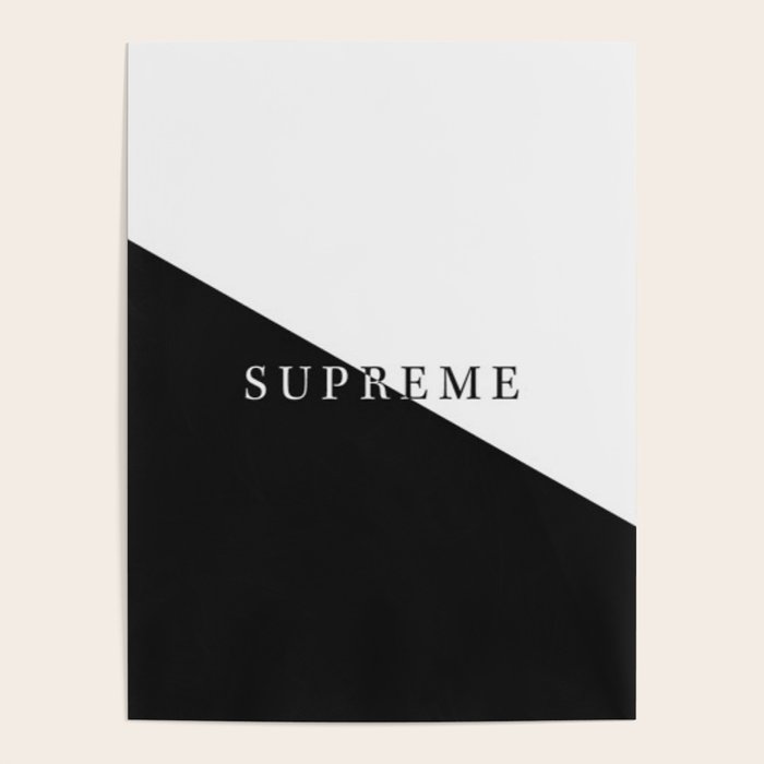 supreme poster