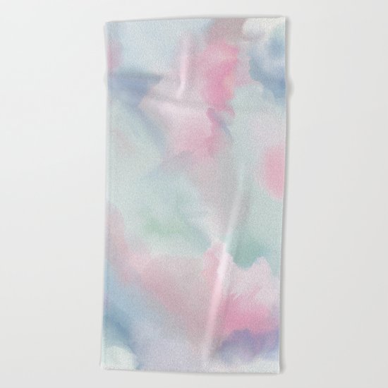 Abstract watercolor Beach Towel