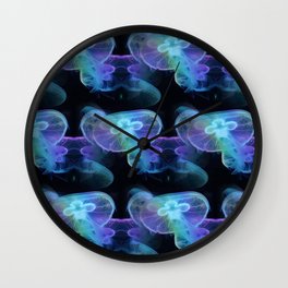 I don't think you're ready for this jelly Wall Clock | Thesea, Water, Rave, Neon, Lsd, Seacreature, Rainbow, Nature, Dmt, Acid 