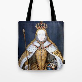 Queen Elizabeth I of England in Her Coronation Robe Tote Bag