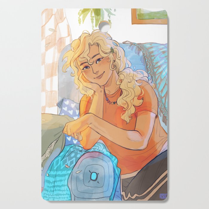 Annabeth Chase Cutting Board by viria.