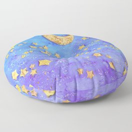 Starry night Floor Pillow