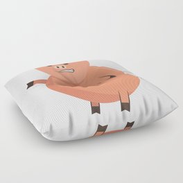Pork Chop Floor Pillow