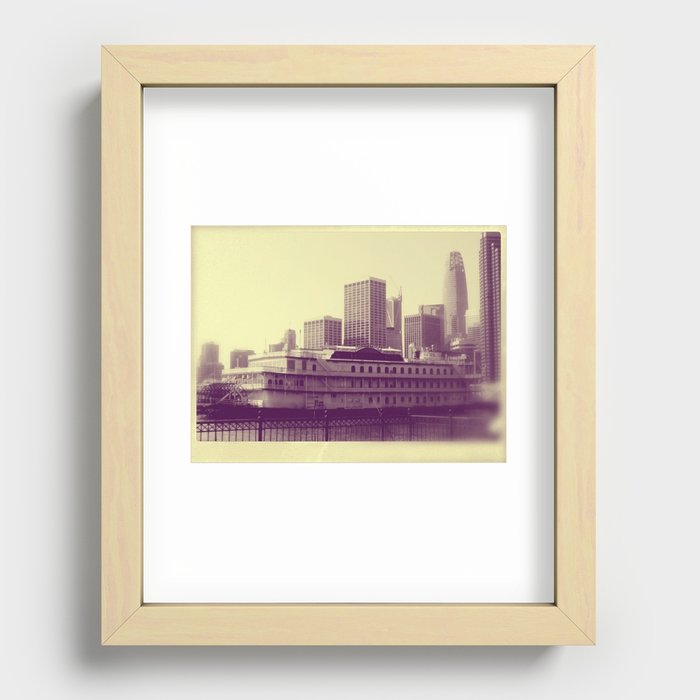 Pier Views Recessed Framed Print