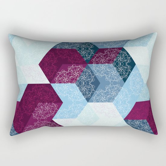 Caleidoscube Rectangular Pillow