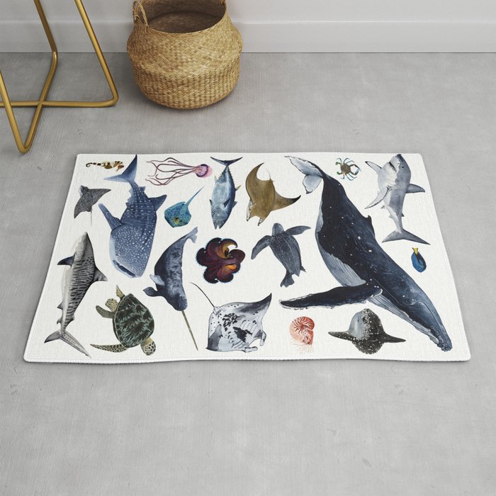 SEA CREATURES Rug