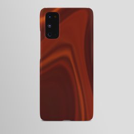 Red & Brown Watercolor Gradient Design Android Case