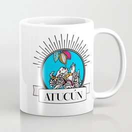 Atucún Coffee Mug | Blackonbird, Cacao, Tropical, Lick, Kukulkun, Treetobar, Atucun, Smallbusiness, Chocolate, Graphicdesign 