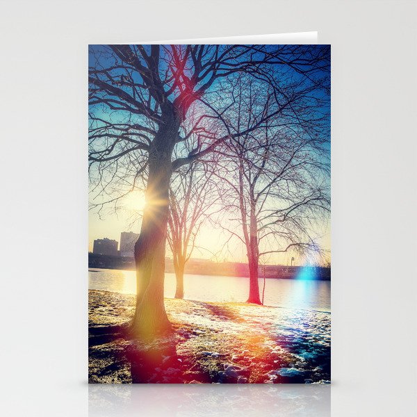Sunkissed River Stationery Cards