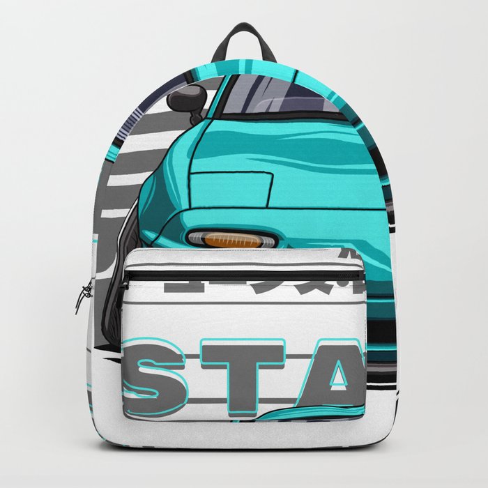 Jdm stanced tosca Backpack by JayPaburisart Society6