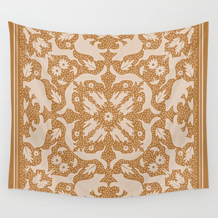 Woodland - Goldenrod Wall Tapestry