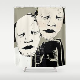 « s'aimer fort » Shower Curtain