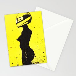 Yellow Helmet Stationery Cards