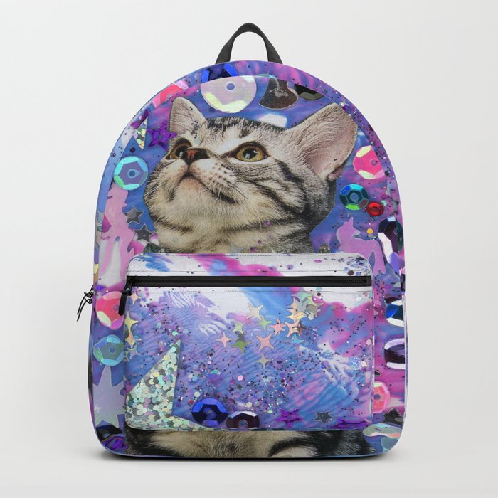 Sparkle cat backpack cheap