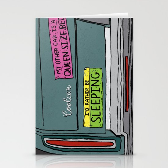 If I Had a Car Stationery Cards