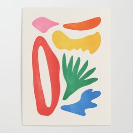 Collage I: Matisse Color Series | Mid-Century Edition Poster