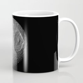 Nasa picture 43: Mimas, moon of Saturn  Coffee Mug | Planet, Astronaut, Astrophysical, Star, Space, Mimas, Saturnian, Mimantean, Sky, Universe 