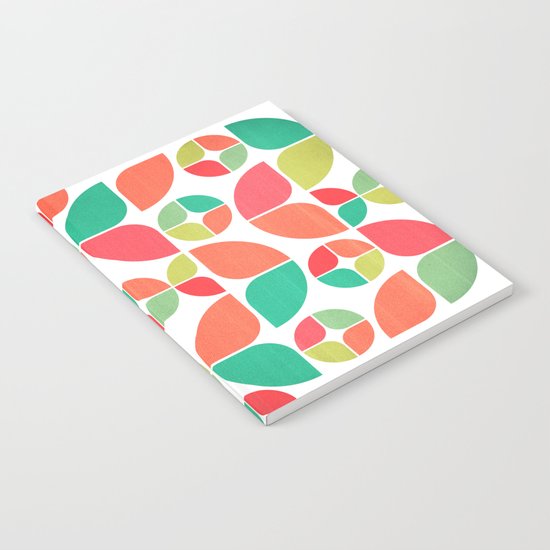 Vintage Summer Pattern Notebook