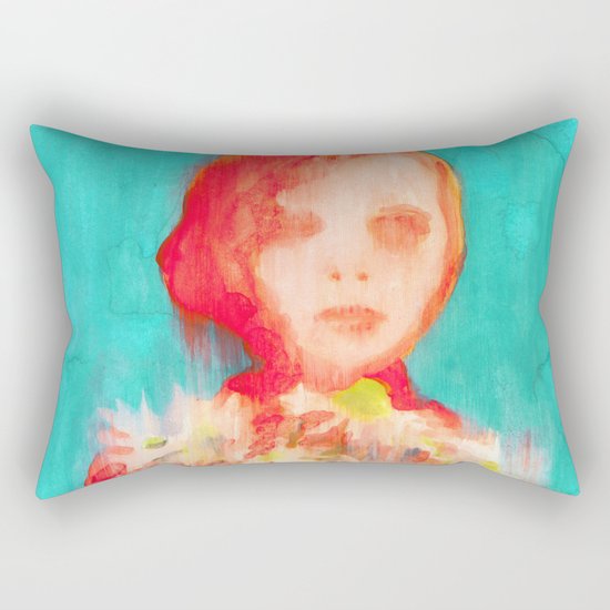 She Daisy Rectangular Pillow