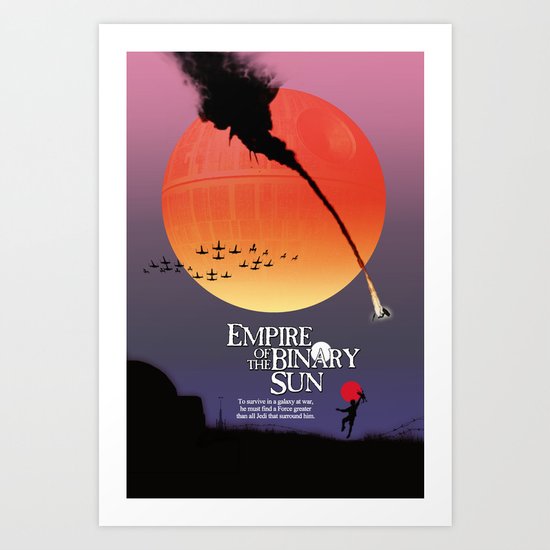 Empire of the Binary Sun Art Print