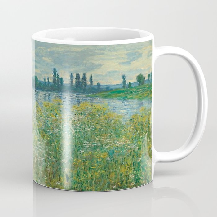 Claude Monet,Banks of the Seine, Vétheuil Coffee Mug