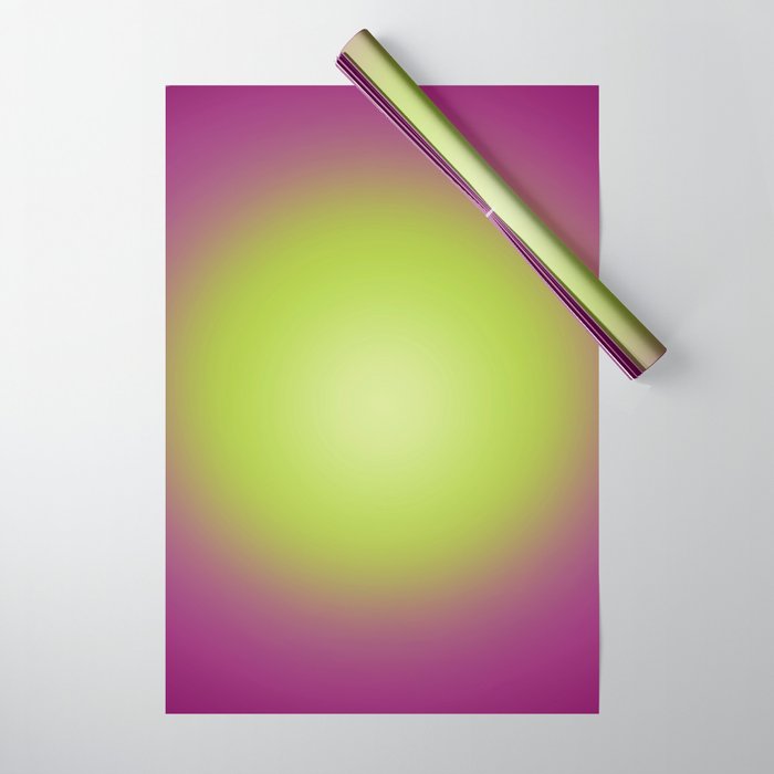 Orb Gradient // Desert Sun Wrapping Paper