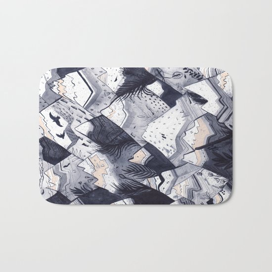 Mountains Bath Mat