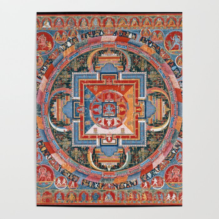 Mandala of Jnanadakini Poster
