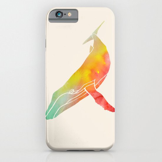 Watercolor Whale iPhone & iPod Case