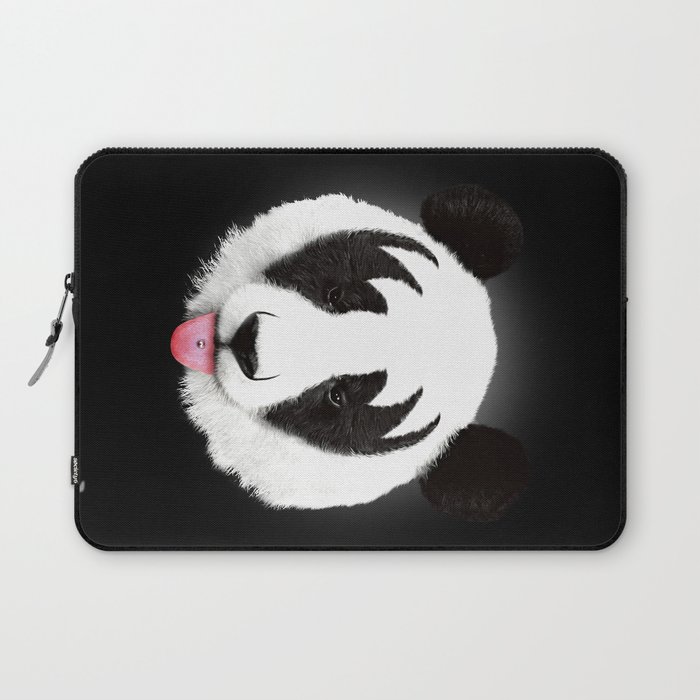 Kiss of a panda Laptop Sleeve