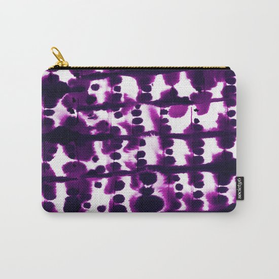 Parallel Purple Carry-All Pouch