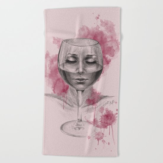 Till I disappear Beach Towel