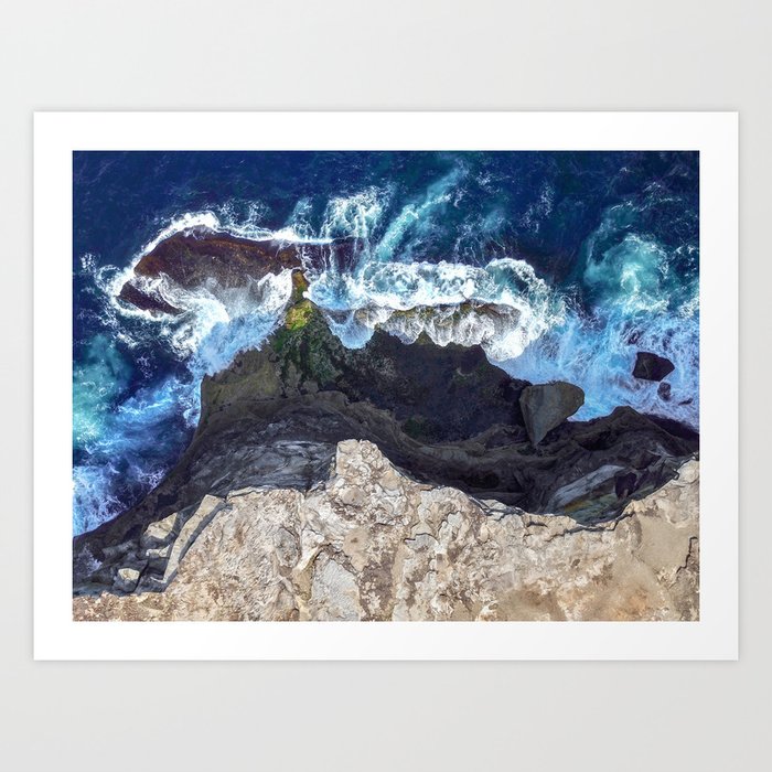 Ocean Waves | Sydney East Cliffs   Art Print