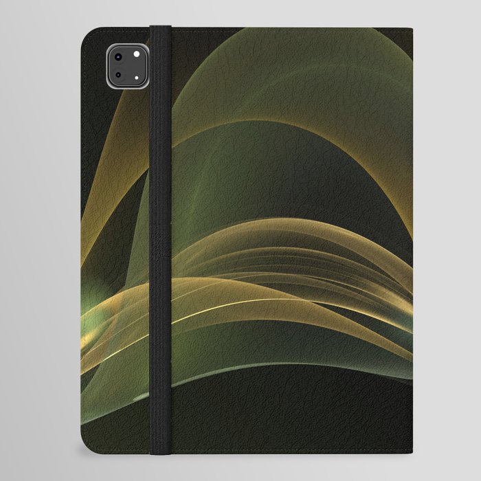 Green Wave iPad Folio Case