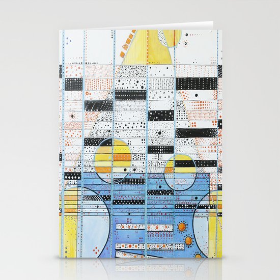 Guitar Stationery Cards