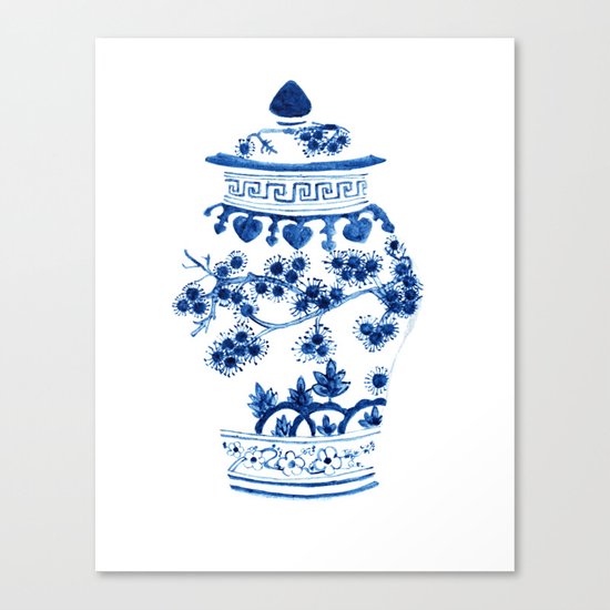 Ginger Jar II Canvas Print